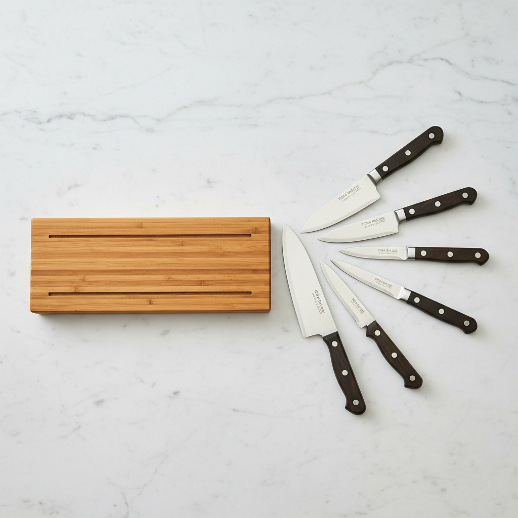 Magnetic Knife Strip flat lay