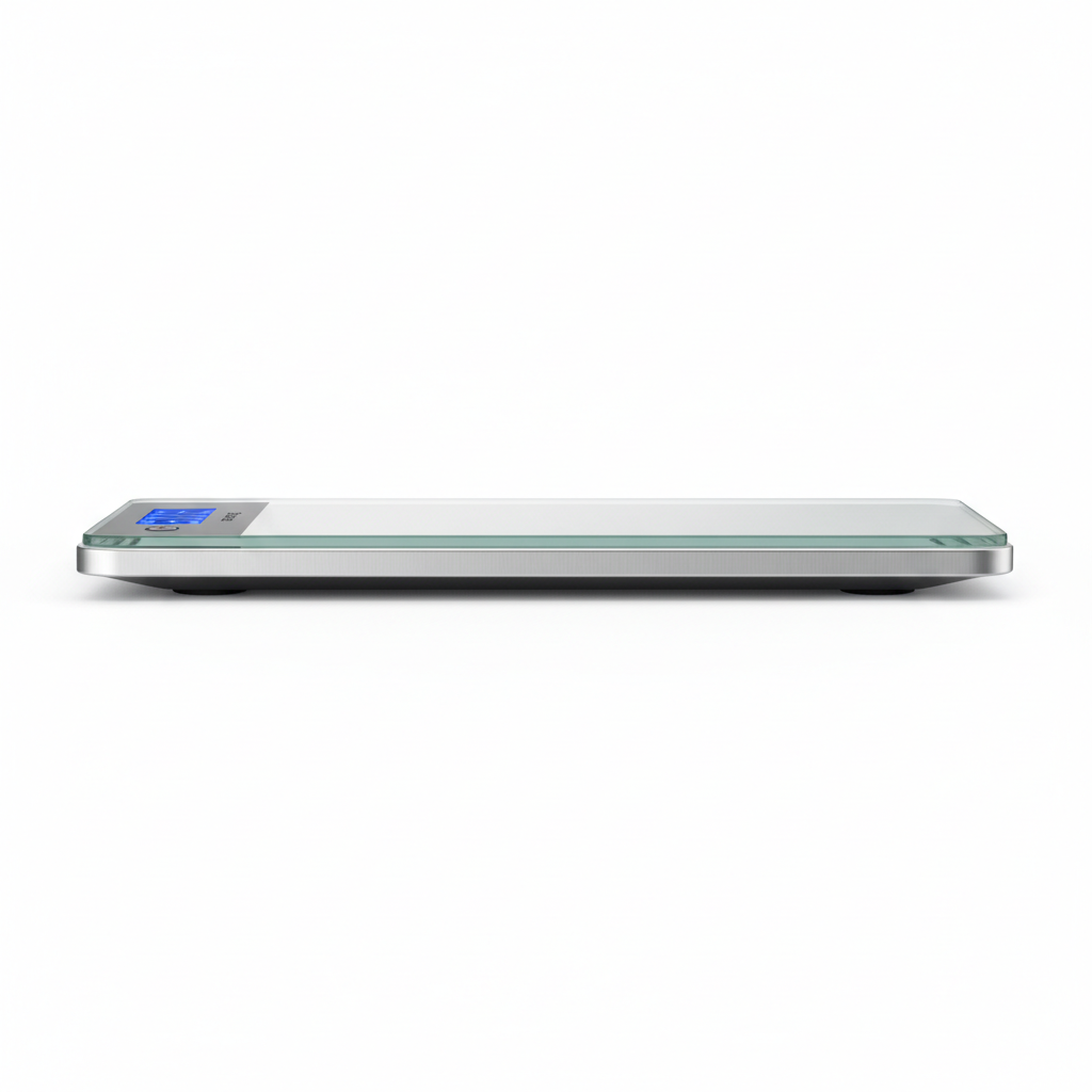 Slim profile side view